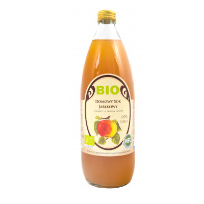 Domowy sok jabłkowy 100% BIO 